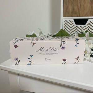 BRAND NEW Miss Dior Rose Bath Bomb Set - Millefiori Couture Edition